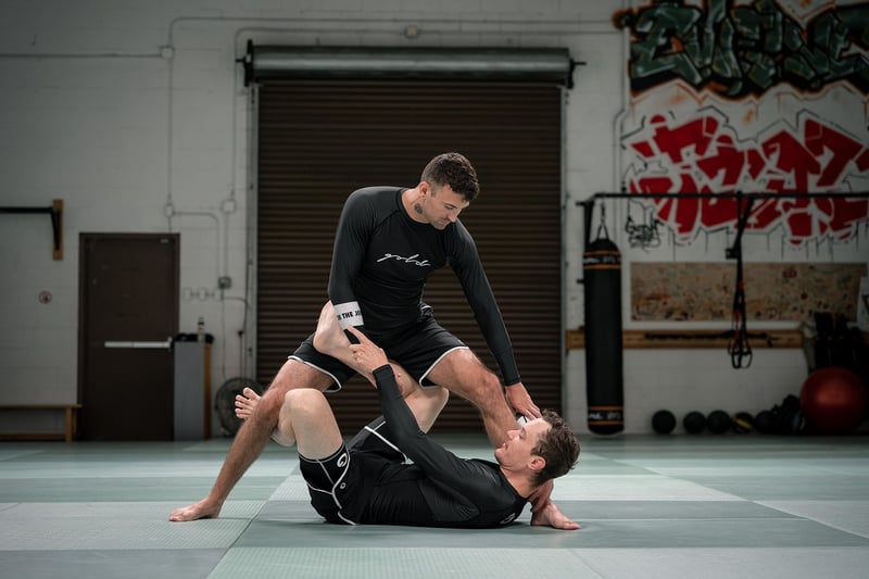 Martial Arts Jiu-Jitsu Training